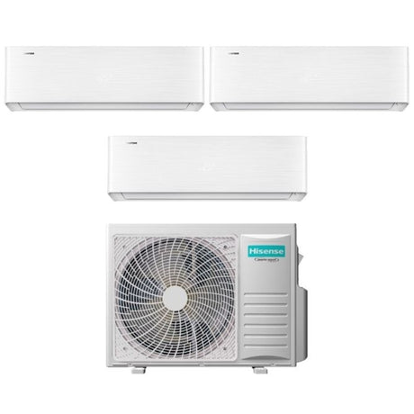 CLIMATIZZATORE HISENSE ENERGY PRO X TRIALSPLIT 9000+9000+9000+3AMW72U4RJC WI-FI R-32