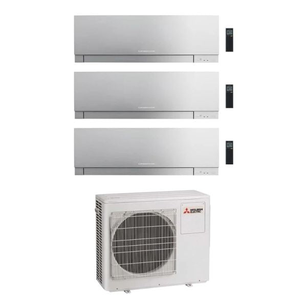 CLIMATIZZATORE MITSUBISHI KIRIGAMINE ZEN TRIAL SPLIT 9000+9000+12000+MXZ-3F54VF R-32 WI-FI
