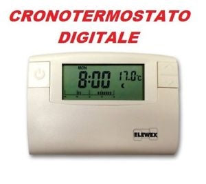 CRONOTERMOSTATO DIGITALE SETTIMANALE VEMER CT200