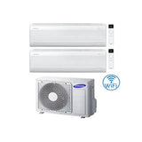 CLIMATIZZATORE SAMSUNG WINDFREE AVANT S2 DUALSPLIT 9000+12000+AJ040TXJ INVERTER R32 WI-FI