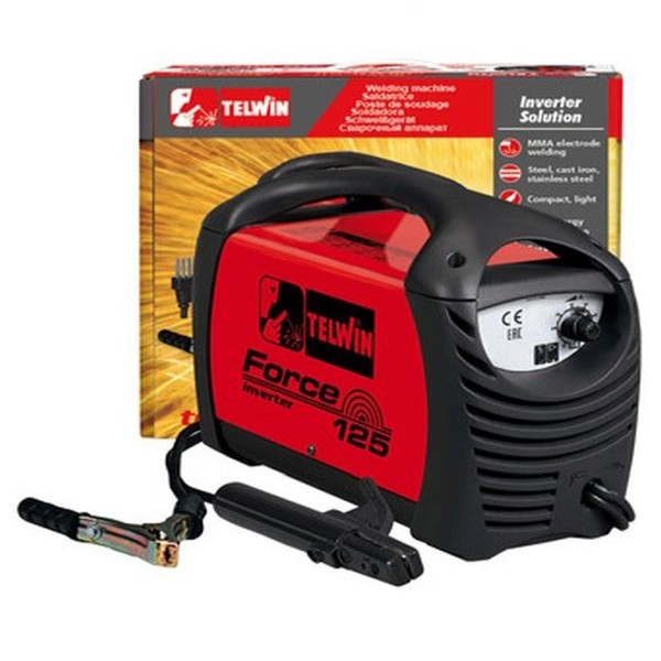 SALDATRICE TELWIN INVERTER FORCE 125 2,3 KW CON KIT E VALIGETTA