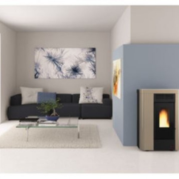STUFA A PELLET LA NORDICA EXTRAFLAME ANNABELLA CANALIZZATA 8,8 KW 