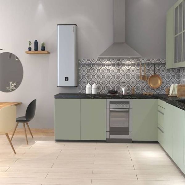 SCALDABAGNO ELETTRICO ATLANTIC VERTIGO STEATITE WI-FI WATERDROP 50 DA 40 L 