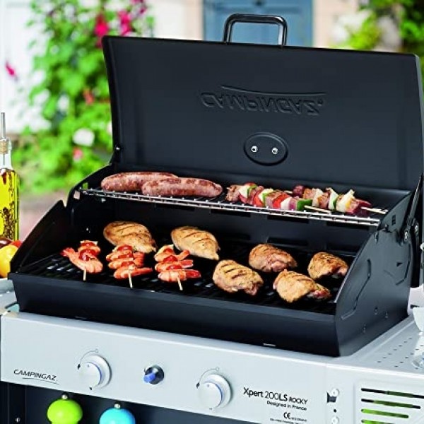 BARBECUE A GAS PIETRA LAV XPERT 200LS PLUS 8,2+2,1KW cod.504384