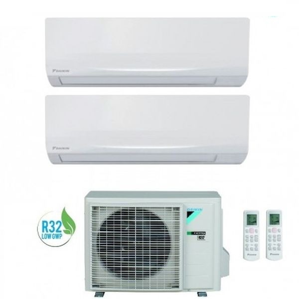 CLIMATIZZATORE DAIKIN SIESTA DUAL SPLIT 9000+9000+2AMXF40A INVERTER R-32 A++ WI-FI