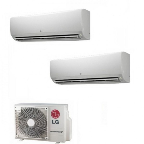 CLIMATIZZATORE LG STANDARD DUAL SPLIT 12000+12000+MU3M21 INVERTER R410