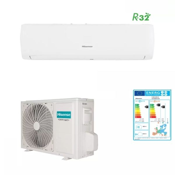 CLIMATIZZATORE HISENSE IQPLUS MONOSPLIT 12000 BTU INVERTER WIFI R32 A+++/A++