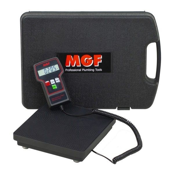 BILANCIA ELETTRONICA MGF PER GAS REFRIGERANTI 100 KG MAXI