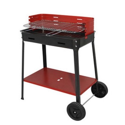 BARBECUE CON RUOTE FACILE DA MONTARE CON 3 LIVELLI DI COTTURA MOD. 503 R COD.13496