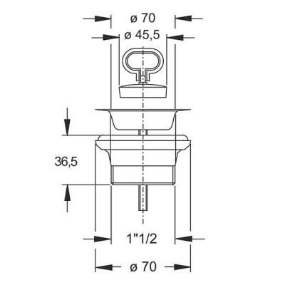 GUARNIZIONE MANICOTTO PROLUNGA SOTTO WC DIRITTO 100/110 BONOMINI