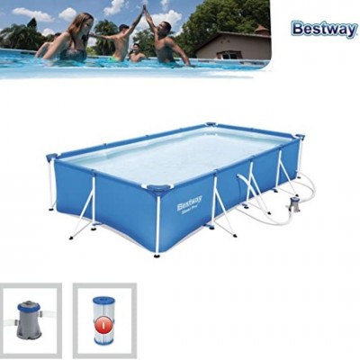 Piscina da giardino Bestway Cm.400x211x81h