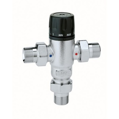 Caleffi miscelatore termostatico anticalcare regolabile 3/4