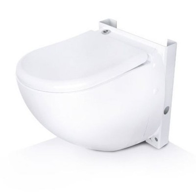 Wc sospeso con trituratore incorporato Sfa Sanitrit Sanicompact Comfort silence