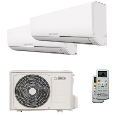 CLIMATIZZATORE OLIMPIA SPLENDID NEXYA S4 DUALSPLIT 9000+12000+OS-CEMYH14EI INVERTER R-32