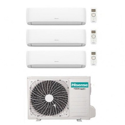 CLIMATIZZATORE HISENSE HI-COMFORT TRIALSPLIT 7000+7000+7000+3AMW52 INVERTER R-32 WI-FI