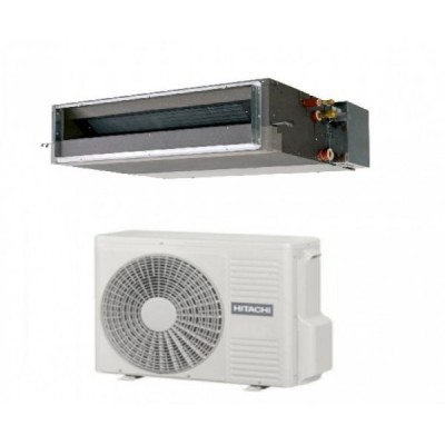 CLIMATIZZATORE HITACHI CANALIZZATO MONOSPLIT 24000 BTU INVERTER R-32