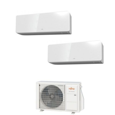 CLIMATIZZATORE FUJITSU DUAL SPLIT SERIE KG 9000+12000+AOYG14KBTA2 R-32 A++
