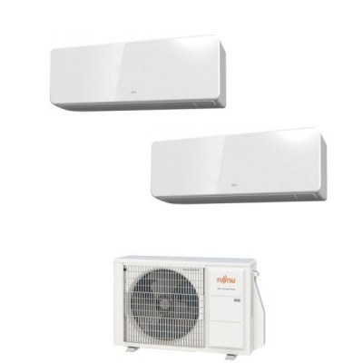 CLIMATIZZATORE FUJITSU DUAL SPLIT SERIE KG WI-FI 9000+9000+AOYG14KBTA2 R-32 