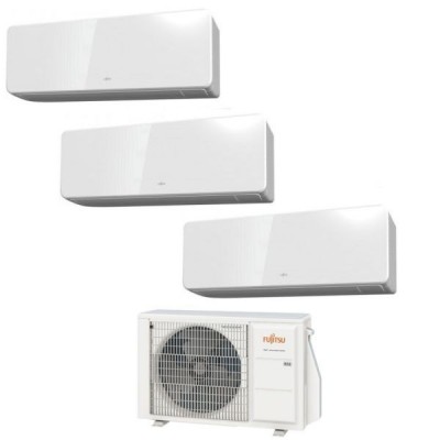 CLIMATIZZATORE FUJITSU TRIAL SPLIT SERIE KG WI-FI 9000+12000+12000+AOYG24KBTA3 R-32 