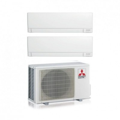 CLIMATIZZATORE MITSUBISHI DUALSPLIT MSZ-AY 9000+18000+MXZ-2F53VF INVERTER R-32 WI-FI