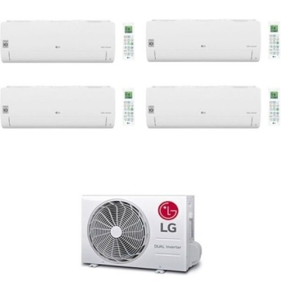 CLIMATIZZATORE LG LIBERO SMART QUADRI SPLIT 9000+9000+9000+9000+MU4R25 INVERTER R-32