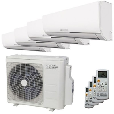 CLIMATIZZATORE OLIMPIA SPLENDID NEXYA S4 QUADRIALSPLIT 9000+9000+9000+9000+OS-CEMYH28EI INVERTER R-32