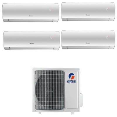 CLIMATIZZATORE GREE FAIRY QUADRIALSPLIT 9000+9000+12000+12000+GWHD(36)NK6OO INVERTER R-32 WI-FI