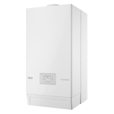 CALDAIA A CONDENSAIZONE RIELLO RESIDENCE AQUA 25 BIS CON KIT FUMI METANO/GPL
