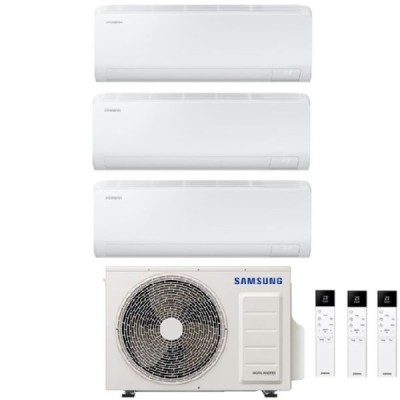 CLIMATIZZATORE SAMSUNG CEBU S2 TRIALSPLIT 9000+12000+12000+AJ068TXJ2KG INVERTER R-32 WI-FI 