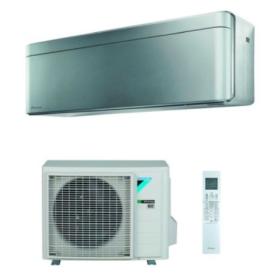 CLIMATIZZATORE DAIKIN STYLISH TOTAL SILVER MONOSPLIT 7000 BTU FTXA20BS