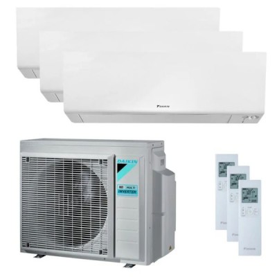 CLIMATIZZATORE DAIKIN PERFERA FTXM/R TRIALSPLIT 9000+9000+12000+3MXM52M/N R-32 WI-FI