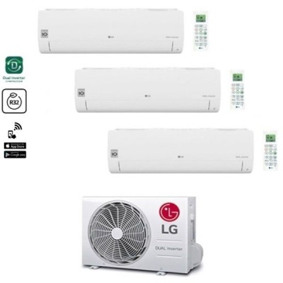 CLIMATIZZATORE LG LIBERO SMART TRIALSPLIT 7000+7000+7000+MU3R19 INVERTER R-32