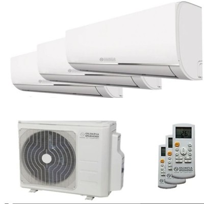 CLIMATIZZATORE OLIMPIA SPLENDID NEXYA S4 TRIALSPLIT 9000+9000+12000+OS-CEMYH21EI INVERTER R-32