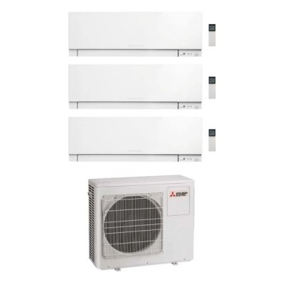 CLIMATIZZATORE MITSUBISHI KIRIGAMINE ZEN TRIAL SPLIT 9000+9000+9000+MXZ-3F54VF R-32 WI-FI