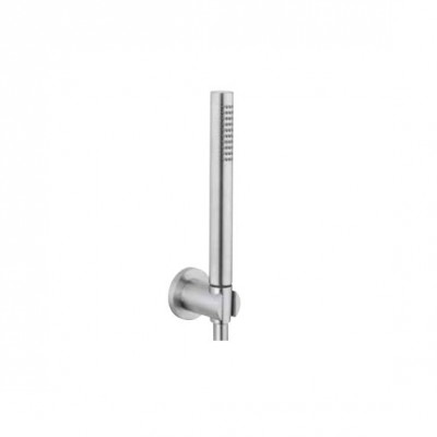 SET DOCCIA TUBICO SERIE TEVERE INOX 316L T34076S C/FLESSIBILE 160 CM
