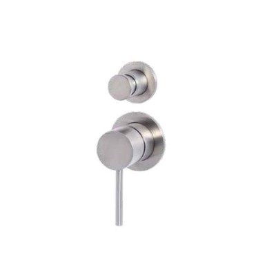 MISCELATORE TUBICO PER INCASSO DOCCIA C/DEVIATORE SERIE TEVERE INOX 316L T44080S