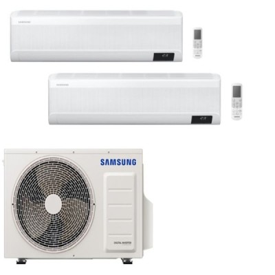 CLIMATIZZATORE SAMSUNG WINDFREE AVANT DUALSPLIT 7000+7000+AJ040TXJ2KG R-32 WI-FI