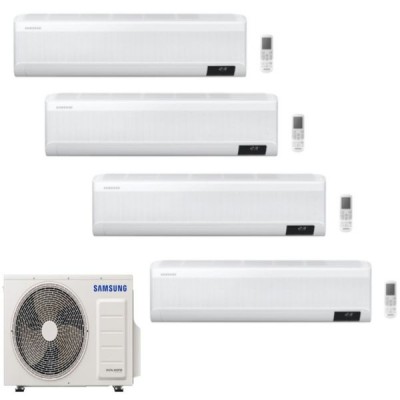 CLIMATIZZATORE SAMSUNG WINDFREE AVANT QUADRI SPLIT 7000+7000+7000+9000+AJ080TXJ4KG R-32 WI-FI