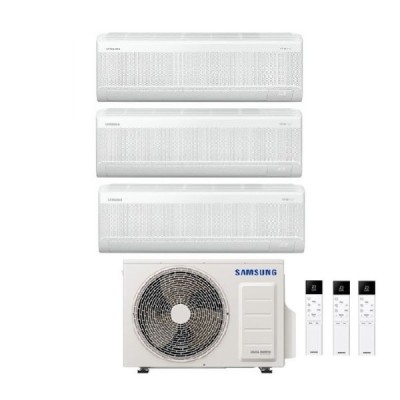 CLIMATIZZATORE SAMSUNG WINDFREE AVANT S2 TRIALSPLIT 9000+9000+9000+AJ052TXJ INVERTER R32 WI-FI 