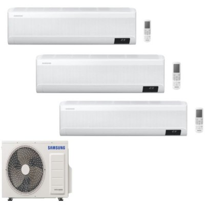 CLIMATIZZATORE SAMSUNG WINDFREE AVANT TRIALSPLIT 7000+9000+9000+AJ052TXJ3KG R-32 WI-FI