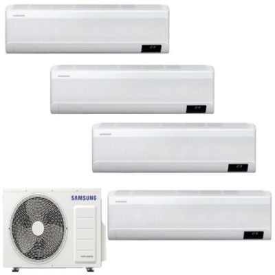 CLIMATIZZATORE SAMSUNG WINDFREE ELITE QUADRI SPLIT 7000+7000+7000+9000+AJ080TXJ4KG R-32 WI-FI